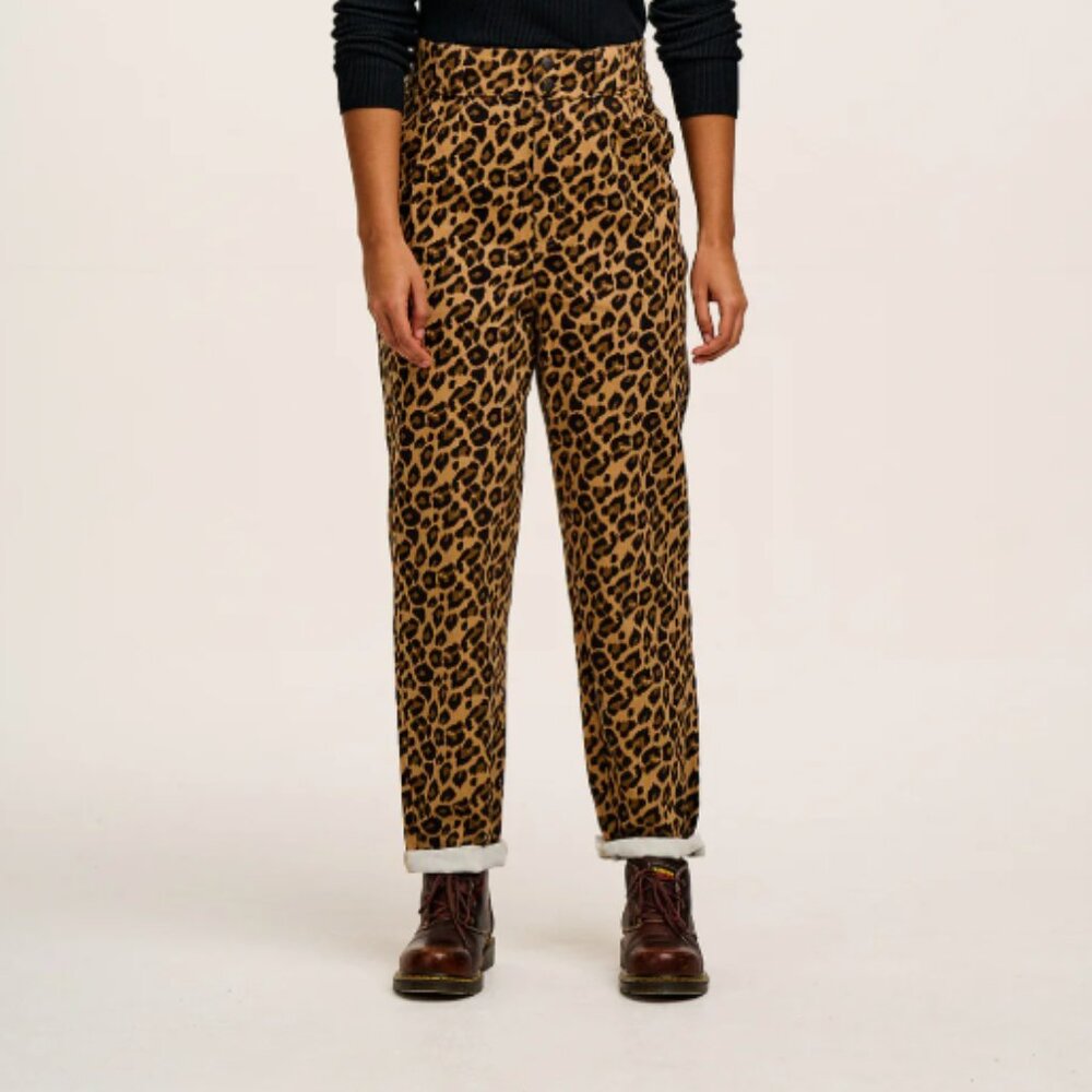 NWT Lucy and Yak Leopard Print Pants
